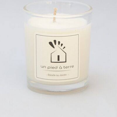 Scented candle "Walk in the garden" - 70 g (wax weight)