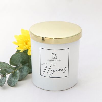 Scented candle "A Pied à Terre in Hyères"