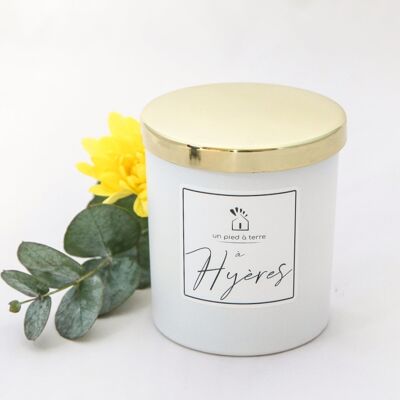 Scented candle "A Pied à Terre in Hyères"