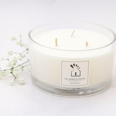 Scented candle "Rice powder" - 350 g (wax weight)