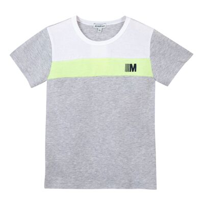 T-shirt manches courtes motif brodé (8A,10A,12A) #2U10002/21