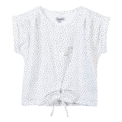 T-shirt imprimé pois (4A,5A,6A) #2U10024/1