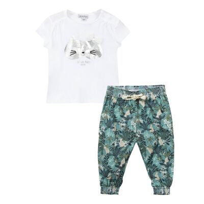 Ensemble 2 pièces t-shirt et pantalon #2U36013/1