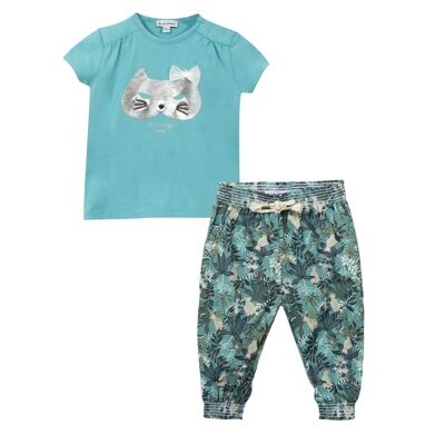 Ensemble 2 pièces t-shirt et pantalon #2U36013/43