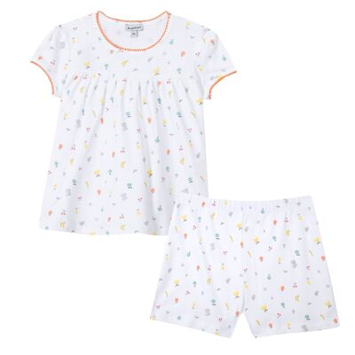 Pyjama imprimé Oeko-Tex® (4A,5A,6A) #2U50004/1