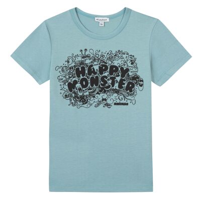 T-shirt manches courtes Oeko-Tex® motif imprimé (4A,5A,6A) #2U10052/43