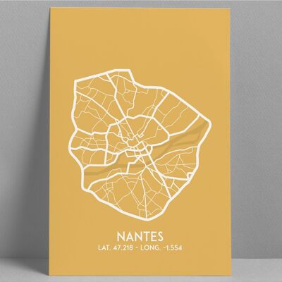 Nantes Crown Yellow 30x40cm