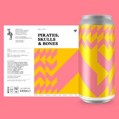 PIRATES, SKULLS & BONES (12 Pack)