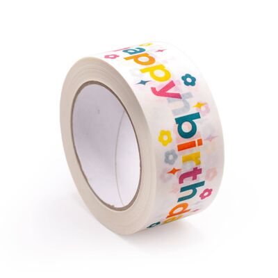 Birthday tape, Eco packaging, Happy Birthday
