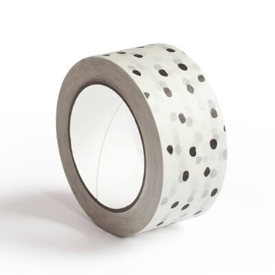 Packing Tape - Printed white polka dot,packaging