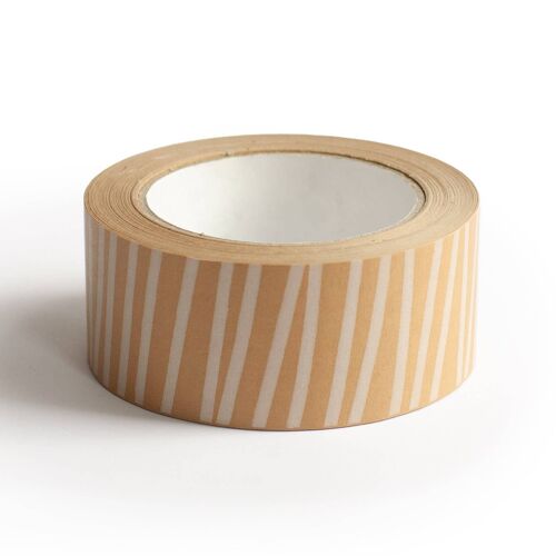 Printed striped tape, kraft tape, packaging tape