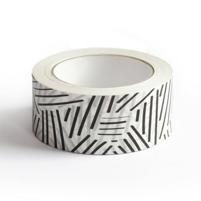 Printed white hatch tape,white tape,packaging