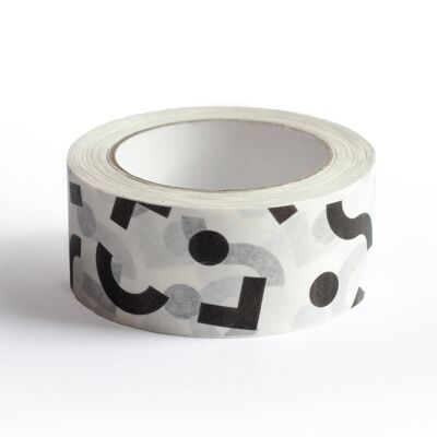 Printed White pattern tape,kraft tape,packaging tape