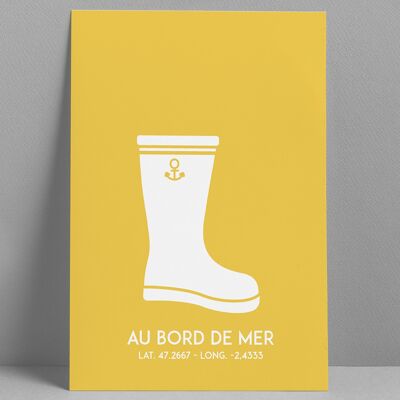 Botte Jaune 30x40cm