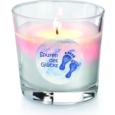 Large candleLIGHT, small feet blue