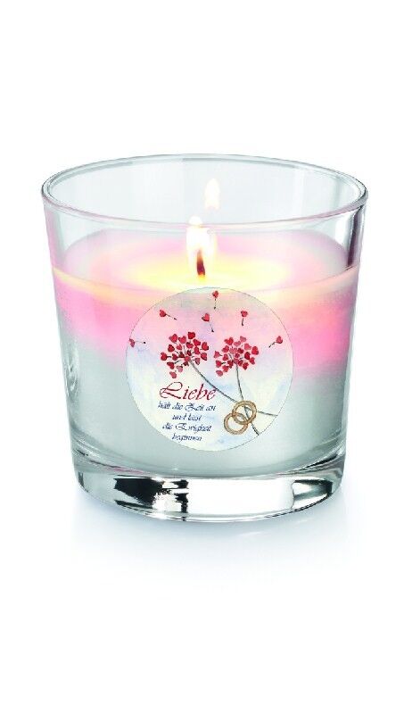 Grande lume di candela, amore