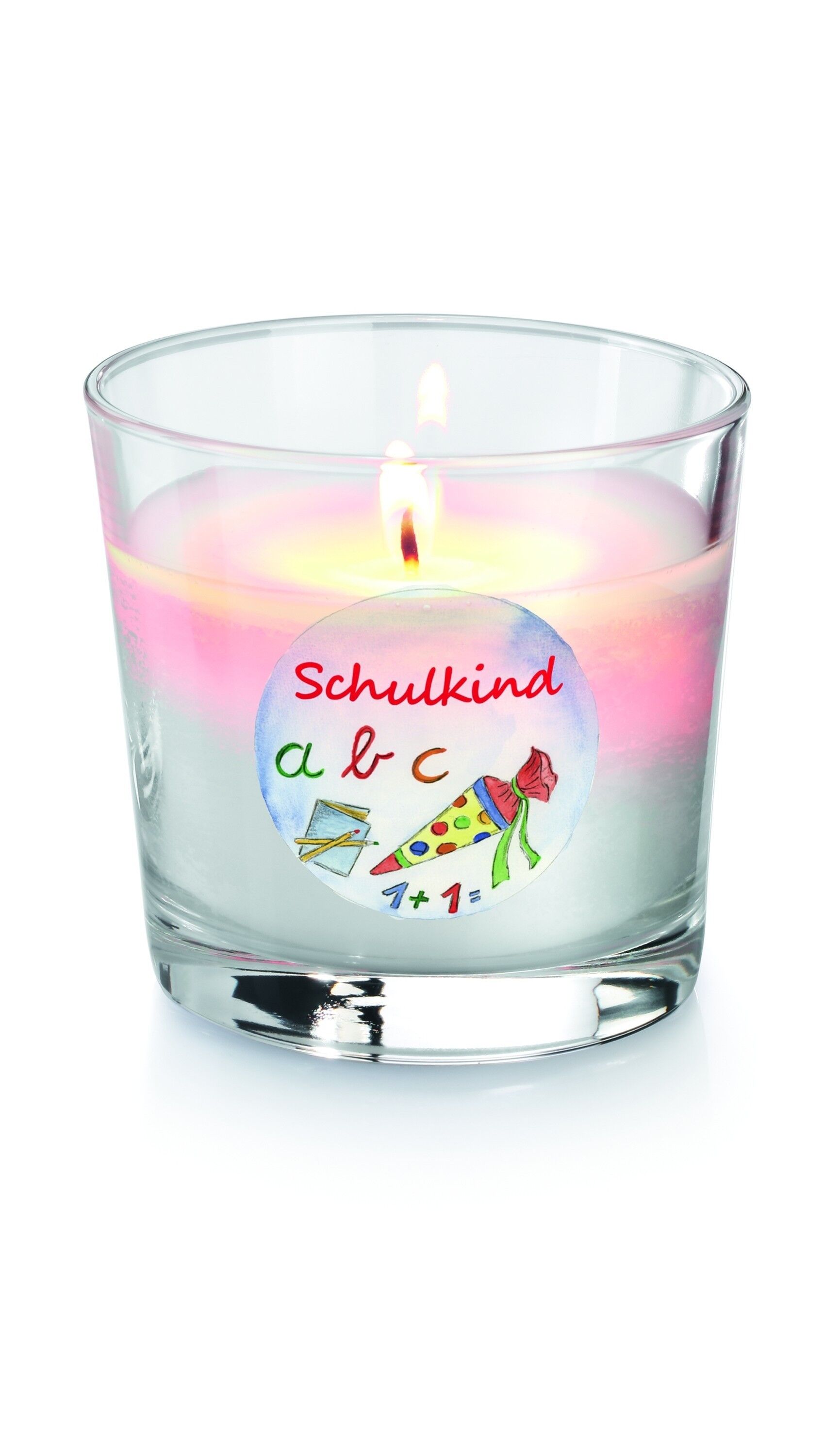 Grande lume di candela, scolaro