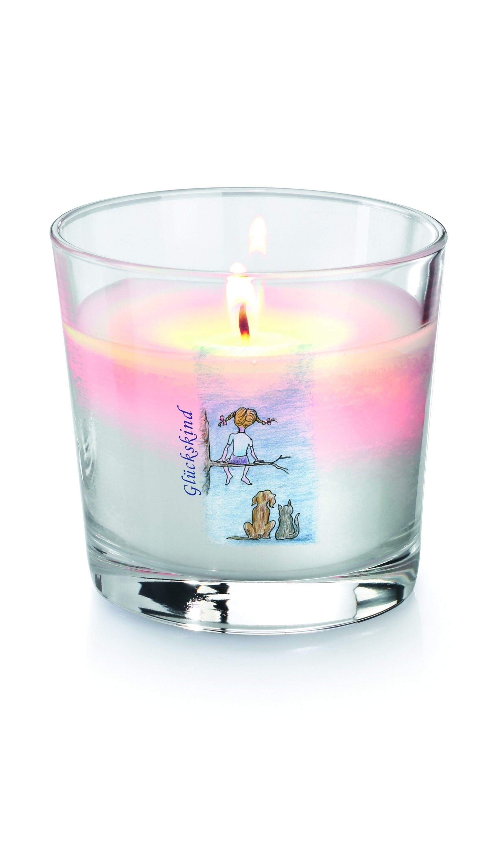 Grande lume di candela, figlio fortunato