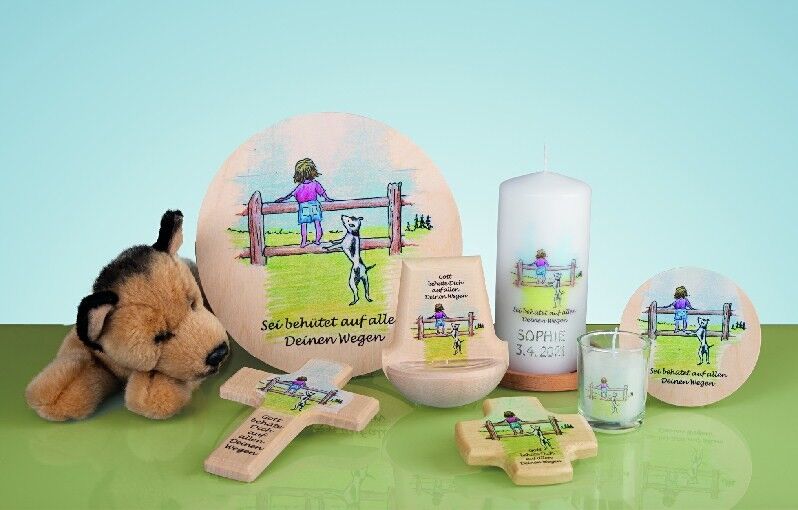 Urna per acquasantiera da parete in legno, ben protetta