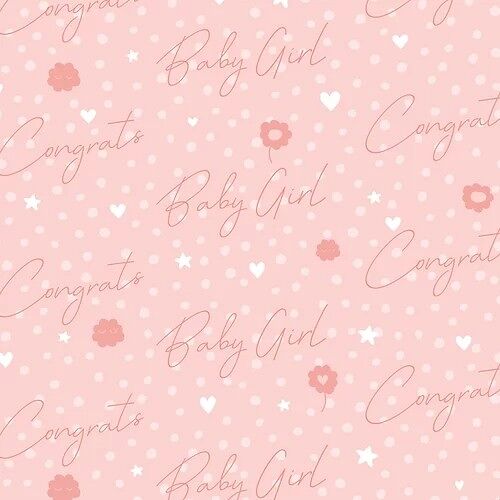 Baby Girl - Gift Wrap