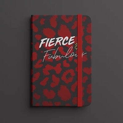 Fierce & Fabulous - A5-Notizbuch