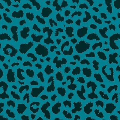 Leopard Print Green - Gift Wrap
