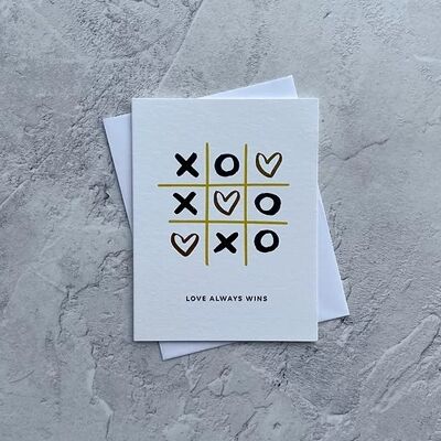 Senttiments - El amor siempre gana MINI CARD