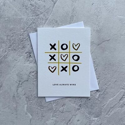 Sendtimes - L'amour gagne toujours MINI CARTE