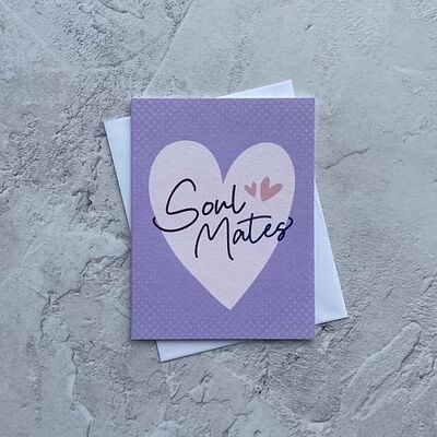 Sendtiments - MINI CARTE Soul Mates