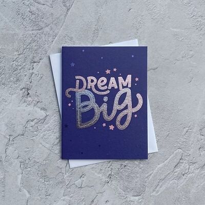 Senttiments - Dream Big MINI CARD