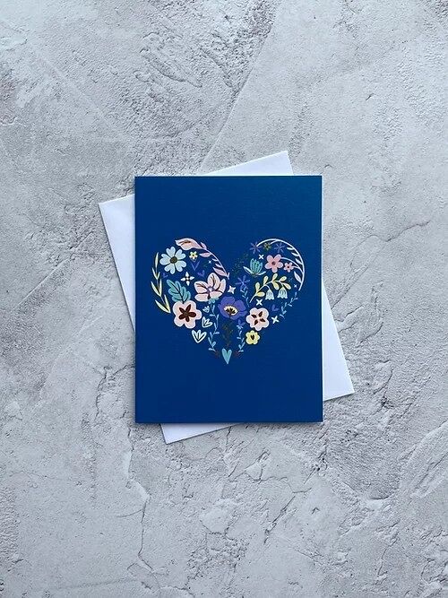 Sendtiments - Heart Blooms MINI CARD