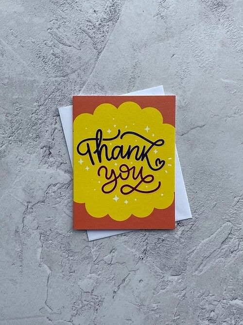 Sendtiments - Thank You MINI CARD