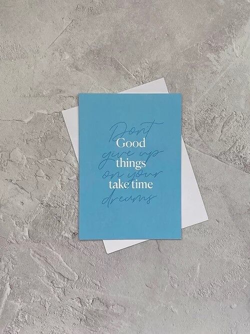 Type Dreams - Good Things Take Time