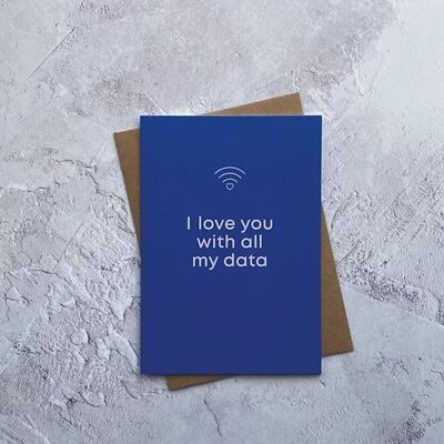 Type Dreams - I Love You With All My Data