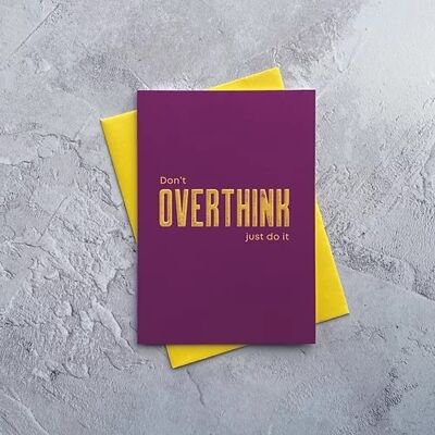 Type Dreams - Overthink