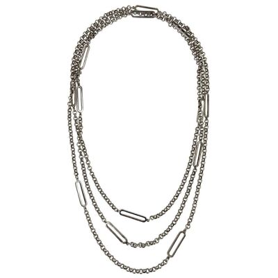 Infinity-Halskette - Silber