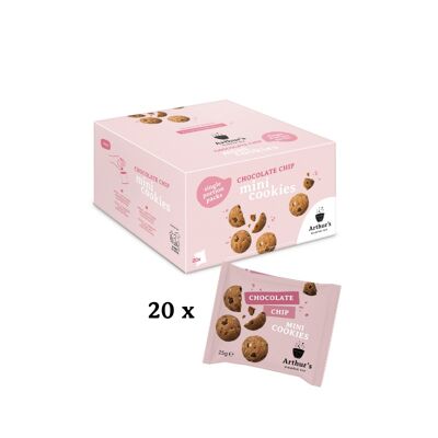 Arthur's Mini Cookies Chocolate Chip 25G