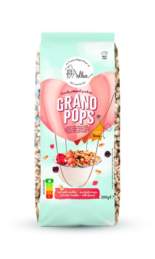 Granopops with freeze-dried berries 200G