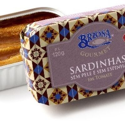 Briosa Gourmet - Sardinas sin Hueso y sin Piel en Tomate - 120gr