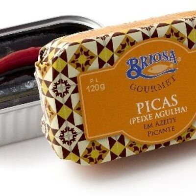 Briosa Gourmet - Small Garfish in Spicy Olive Oil - 120gr
