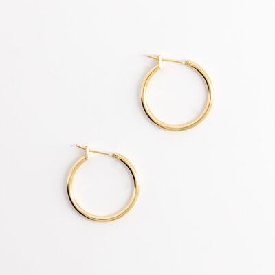 Les Simples 20 mm-Bijoux - Plaqué or