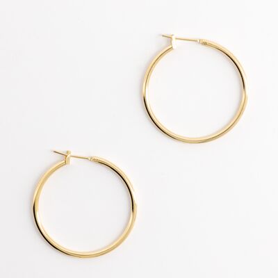 Les Simples 30 mm-Bijoux - Plaqué or
