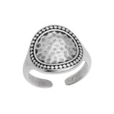 round hammered ring