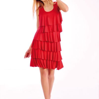 ROBE PETRA ROUGE