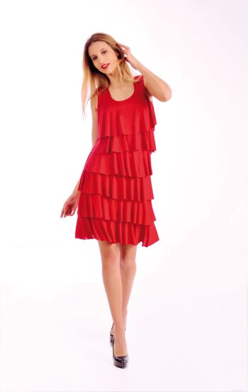 ROBE PETRA ROUGE