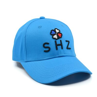 SHZ Mütze, Kleeblatt, Blau