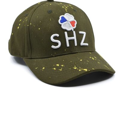 SHZ Cap, Handmade Clover, Khaki