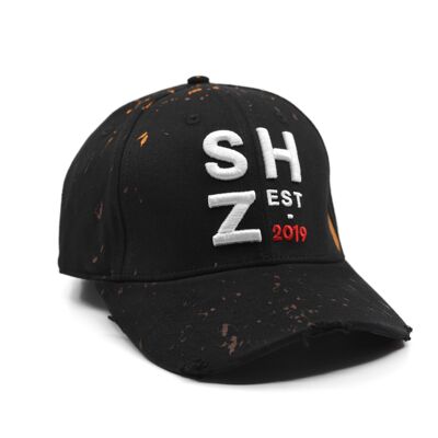 SHZ Cap, Handmade Est-2019, Schwarz