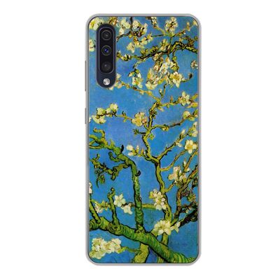 Hoesje voor Samsung Galaxy A50 - Amandelbloessem - Vincent van Gogh - Siliconen
