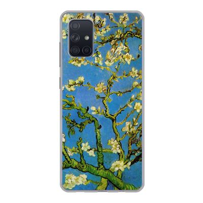 Hoesje voor Samsung Galaxy A51 - Amandelbloessem - Vincent van Gogh - Siliconen